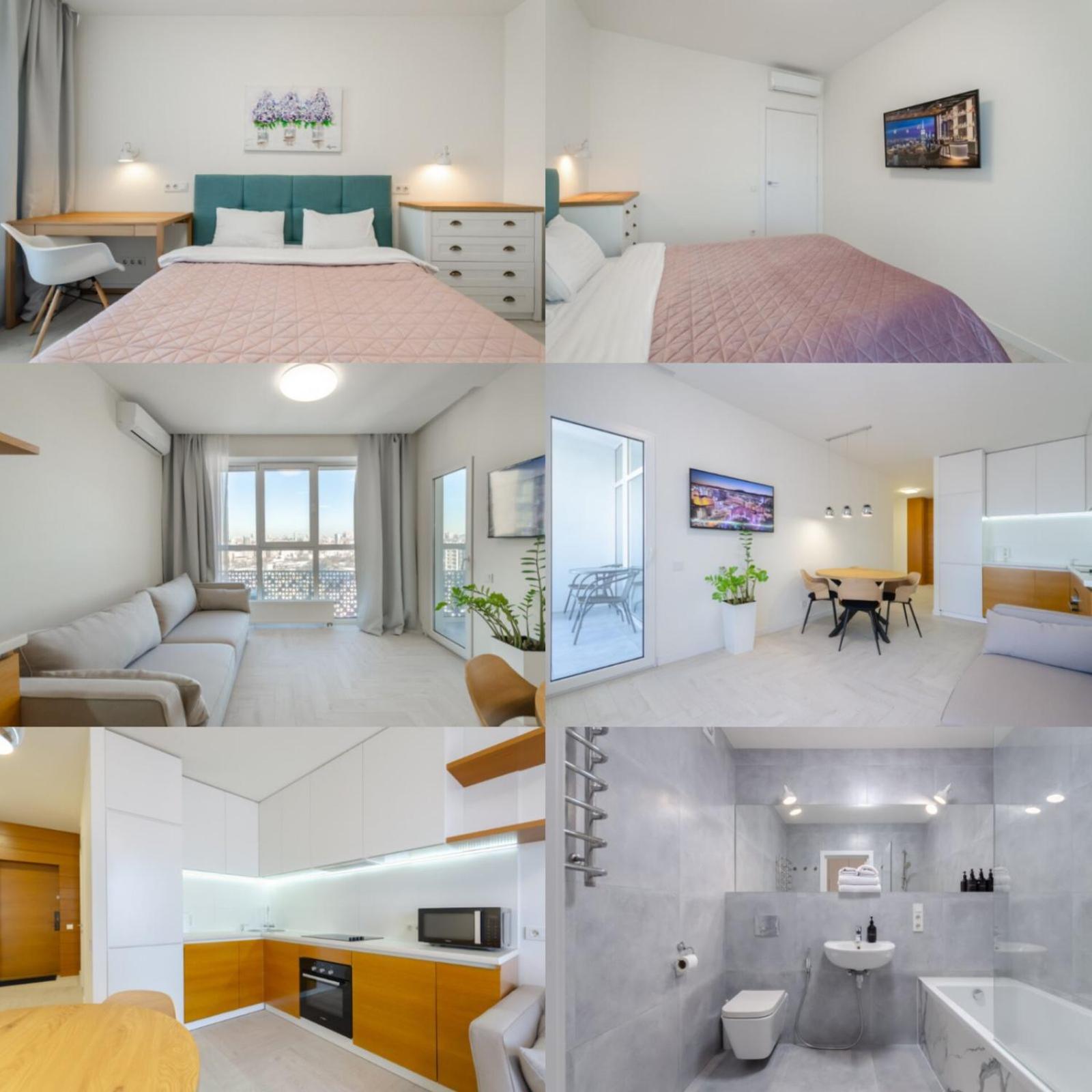 Petrovdom Apartments 7-13 In Rc Manhattan City,Beresteiskyi 11 كييف المظهر الخارجي الصورة