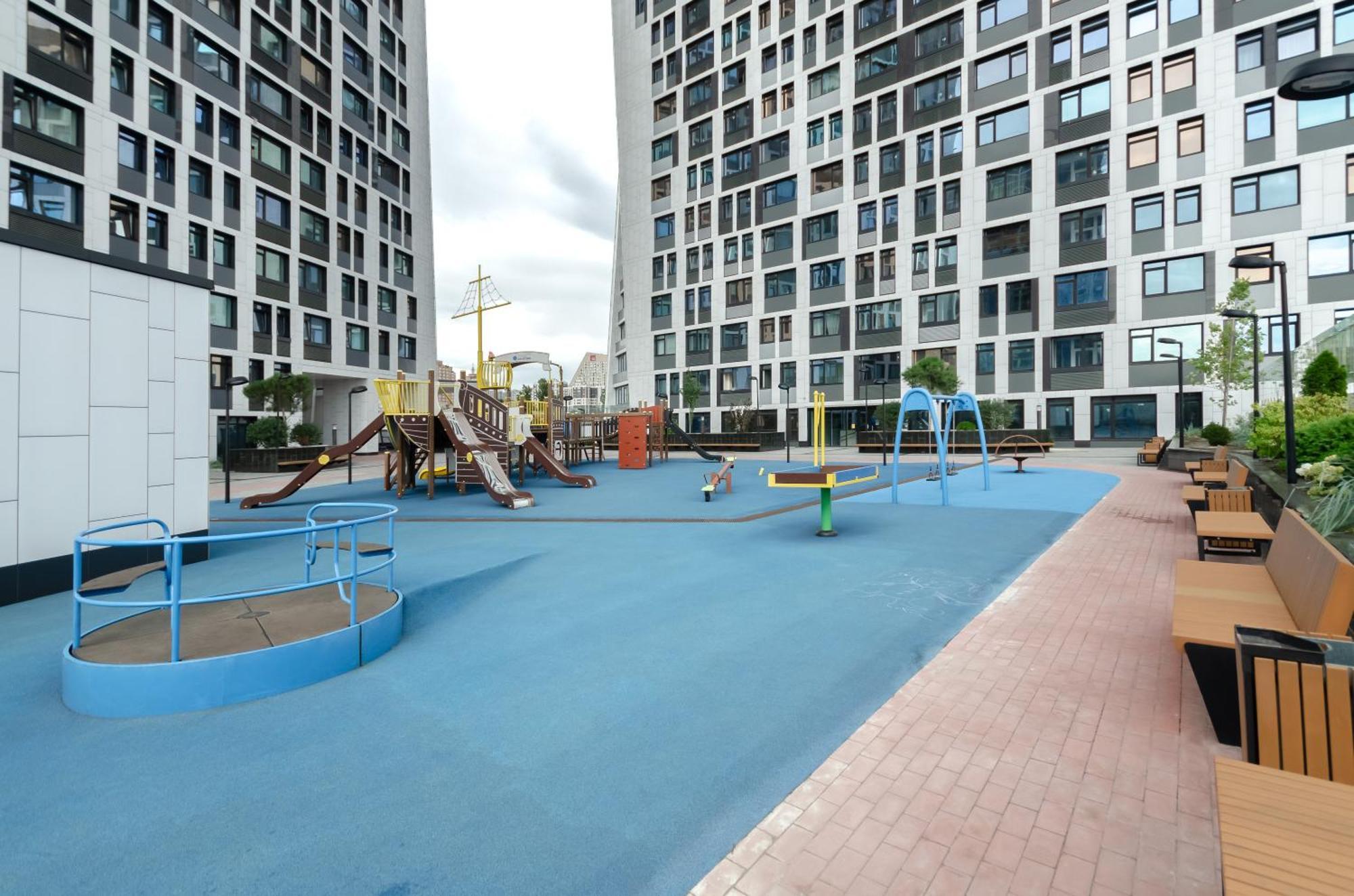 Petrovdom Apartments 7-13 In Rc Manhattan City,Beresteiskyi 11 كييف المظهر الخارجي الصورة